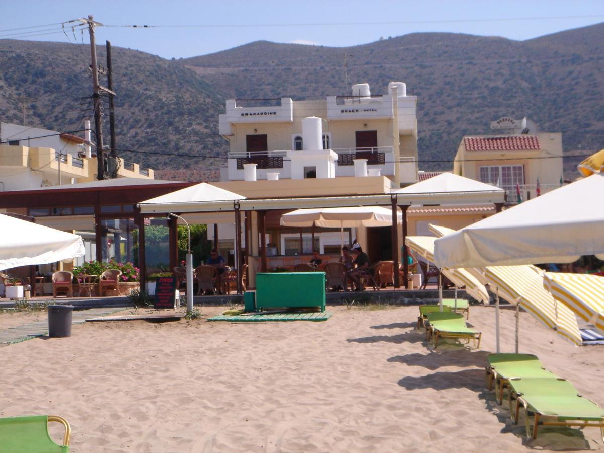 Smaragdine Beach Hotel Stalida Eksteriør bilde