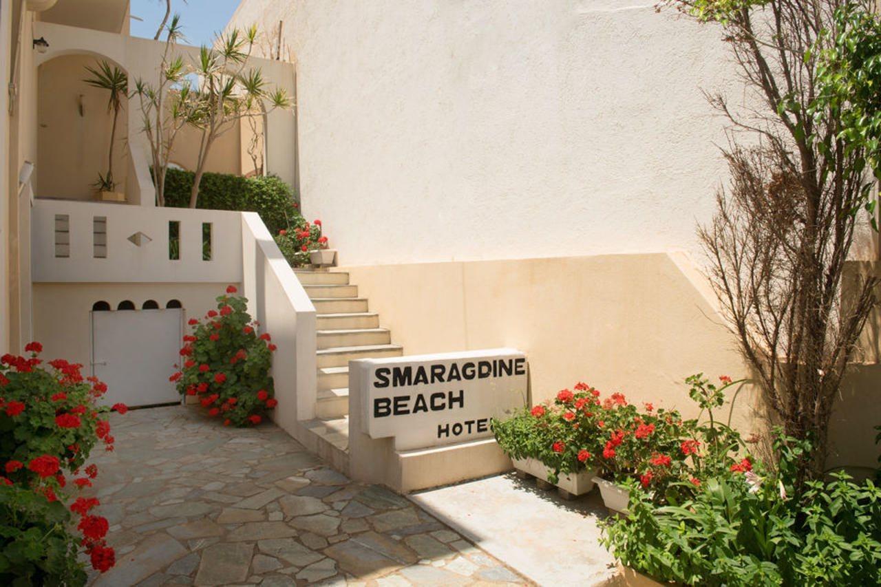 Smaragdine Beach Hotel Stalida Eksteriør bilde