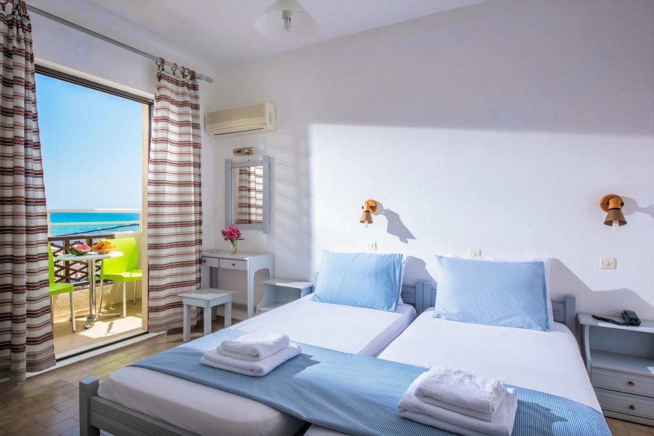 Smaragdine Beach Hotel Stalida Eksteriør bilde
